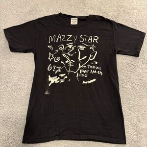 Mazzy Star T-Shirt Size S So Tonight That I Might See I See Nothing Double Sided